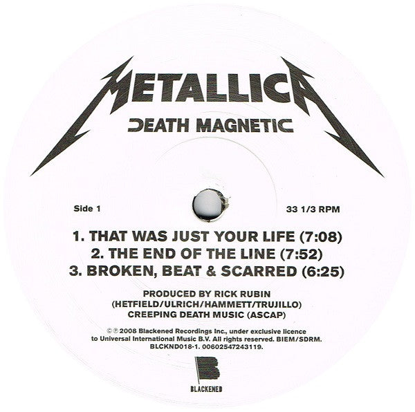 Metallica : Death Magnetic (2xLP, Album, RE, Gat)