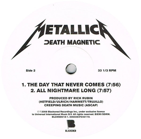 Metallica : Death Magnetic (2xLP, Album, RE, Gat)