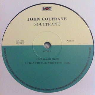 John Coltrane : Soultrane (LP, Album, Mono, RE, 180)