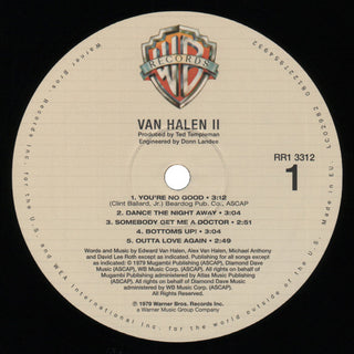 Van Halen : Van Halen II (LP, Album, RE, RM, 180)