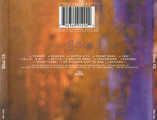 Blur : 13 (CD, Album, RE, TAK)