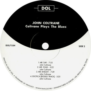 John Coltrane : Coltrane Plays The Blues (LP, Album, RE, 180)