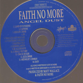 Faith No More : Angel Dust (CD, Album, RE)