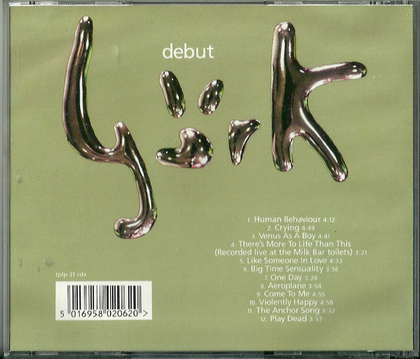 Björk : Debut (CD, Album, RE)