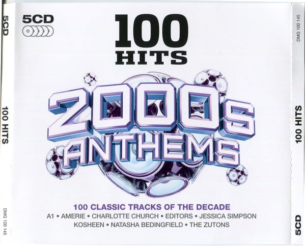 Various : 100 Hits 2000s Anthems (5xCD, Comp + Box)