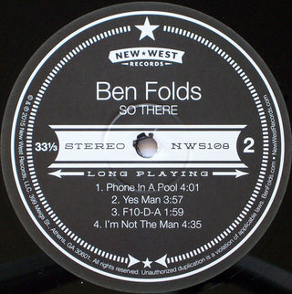 Ben Folds : So There (2xLP, Album, 180)