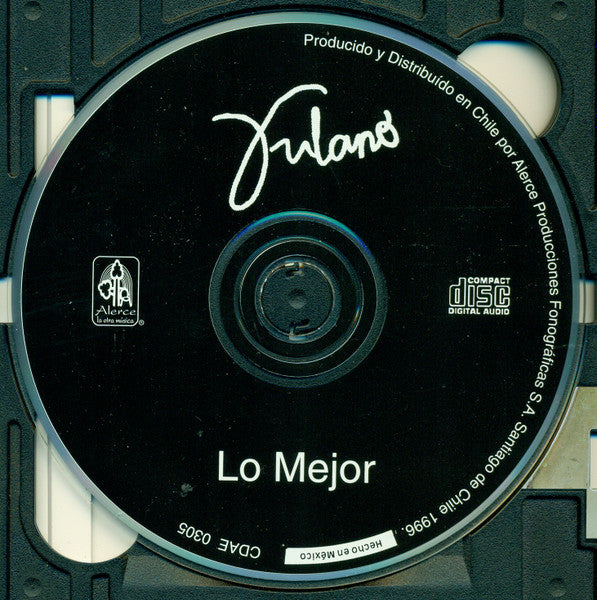 Fulano : Lo Mejor (CD, Comp)
