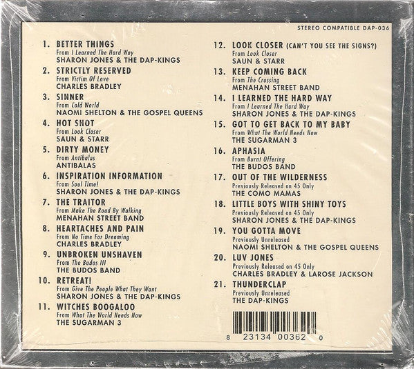 Various : Daptone Gold Vol. II (CD, Comp)
