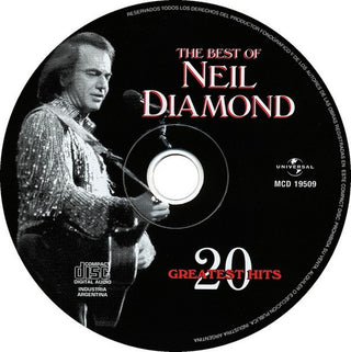 Neil Diamond : The Best Of Neil Diamond - 20 Greatest Hits (CD, Comp, RE)