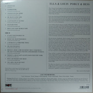 Ella Fitzgerald & Louis Armstrong : Porgy & Bess (LP, RE)