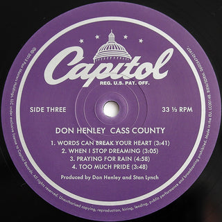Don Henley : Cass County (2xLP, Album, Dlx, Gat)