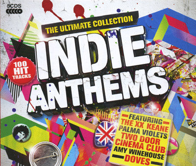 Various : Indie Anthems (5xCD, Comp)