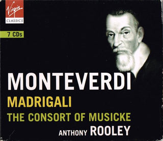 Claudio Monteverdi - The Consort Of Musicke / Anthony Rooley : Madrigali (4xCD, Album + Box + 3xCD, Album + Box)