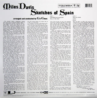 Miles Davis : Sketches Of Spain (LP, Album, RE, 180)