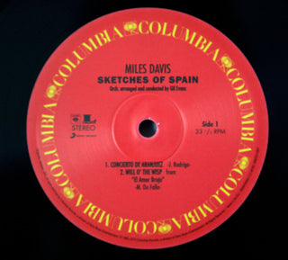 Miles Davis : Sketches Of Spain (LP, Album, RE, 180)