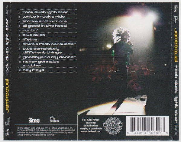 Jamiroquai : Rock Dust Light Star (CD, Album)