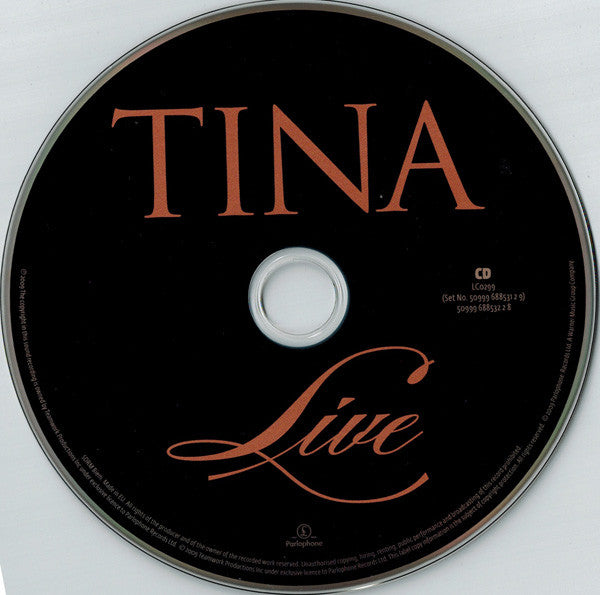 Tina Turner : Tina Live  (DVD-V, PAL + CD, Album + RE)