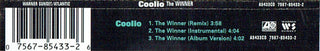 Coolio : The Winner (CD, Single)