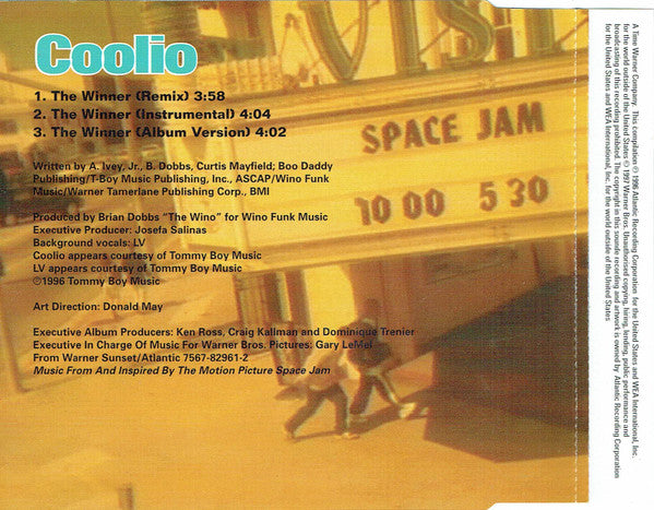 Coolio : The Winner (CD, Single)