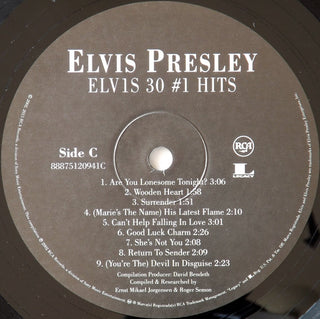 Elvis Presley : ELV1S 30 #1 Hits (2xLP, Comp, RE)