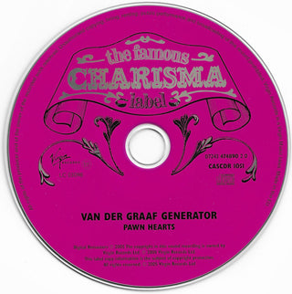 Van Der Graaf Generator : Pawn Hearts (CD, Album, RE, RM, Opt)