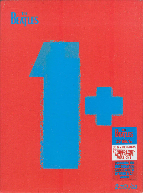 The Beatles : 1+ (CD, Comp, RM + 2xBlu-ray, Multichannel + Box, Dlx,)