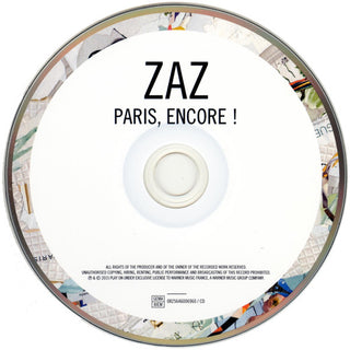 Zaz : Paris, Encore ! (CD, Album + DVD-V, NTSC)