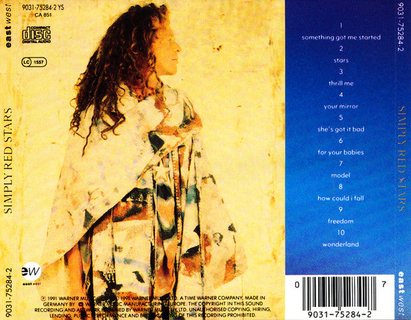Simply Red : Stars (CD, Album, RP)