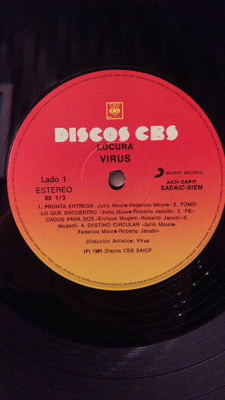 Virus (29) : Locura (LP, Album, RE, 180)