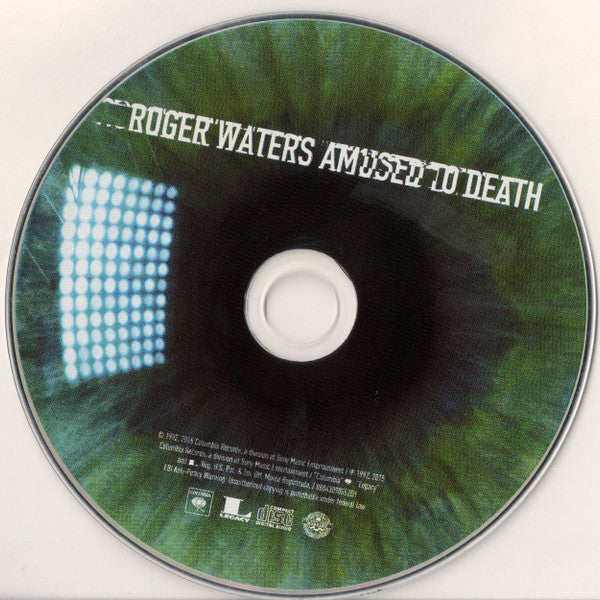 Roger Waters : Amused To Death (CD, Album + Blu-ray, Blu-ray-A, Album, Multichanne)