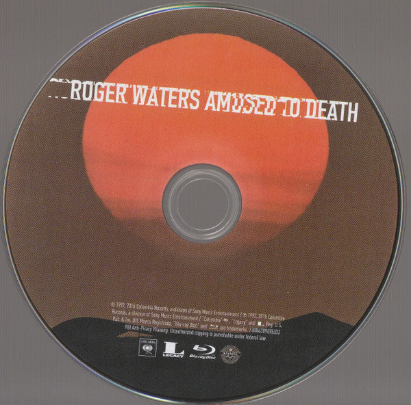 Roger Waters : Amused To Death (CD, Album + Blu-ray, Blu-ray-A, Album, Multichanne)