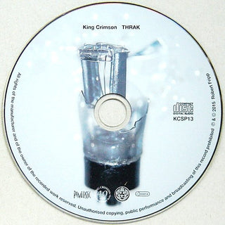 King Crimson : THRAK (CD, Album + DVD-V, Album, Multichannel, NTSC + RE,)