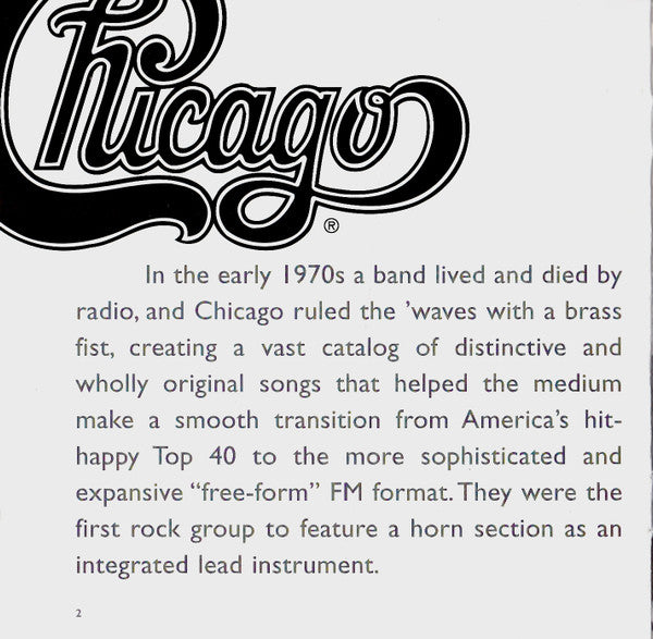 Chicago (2) : The Chicago Story: Complete Greatest Hits (2xCD, Comp, RM)
