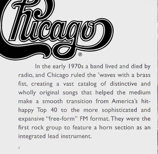 Chicago (2) : The Chicago Story: Complete Greatest Hits (2xCD, Comp, RM)