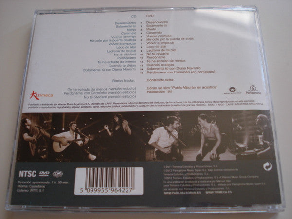 Pablo Alborán : En Acústico (CD, Album, Jew + DVD-V)