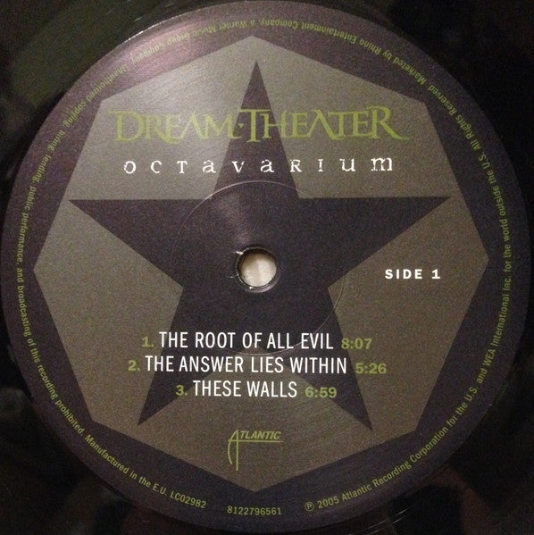 Dream Theater : Octavarium (2xLP, Album, RE)