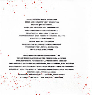Ennio Morricone / Quentin Tarantino : Quentin Tarantino's The H8ful Eight (CD, Album)
