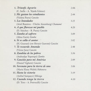 Mercedes Sosa : Recital (CD, Comp, RE)