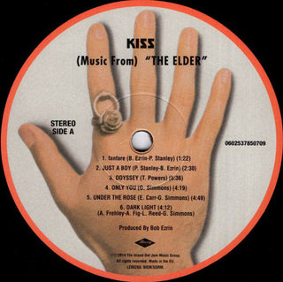 Kiss : (Music From) The Elder (LP, Album, RE, Gat)