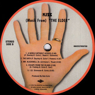 Kiss : (Music From) The Elder (LP, Album, RE, Gat)