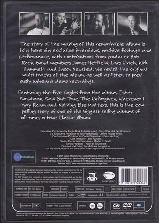 Metallica : Metallica (DVD-V, NTSC, Reg)