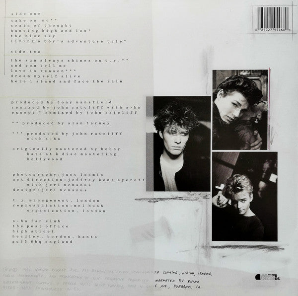 a-ha : Hunting High And Low (LP, Album, RE, 180)