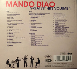 Mando Diao : Greatest Hits Volume 1 (CD, Comp + DVD-V)