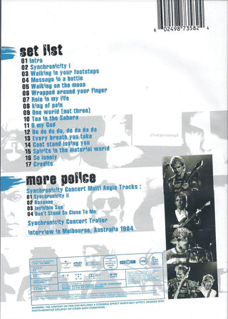 The Police : Synchronicity Concert (DVD-V)