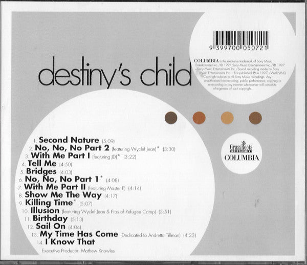 Destiny's Child : Destiny's Child (CD, Album)