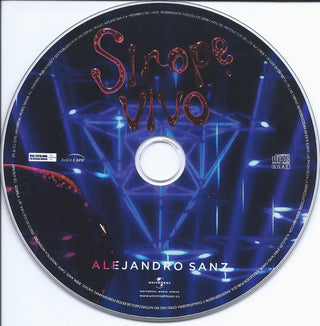 Alejandro Sanz : Sirope Vivo (CD, Album + DVD-V)