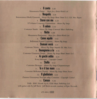 Luciano Pavarotti : Ti Adoro (CD, Album)