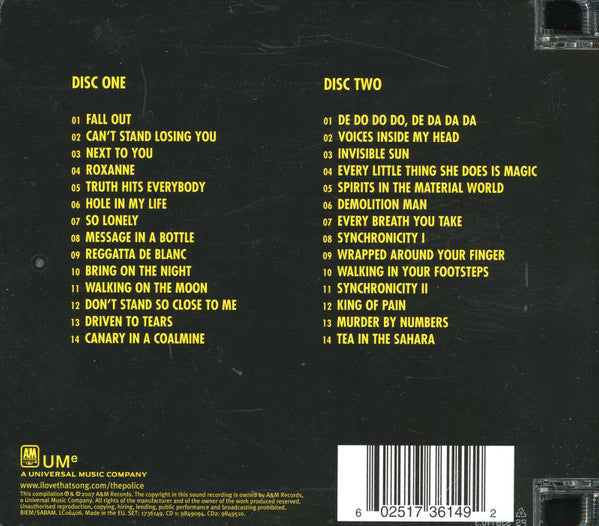The Police : The Police (2xCD, Comp, Sup)