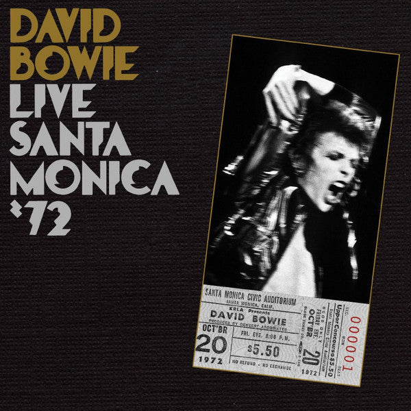 David Bowie : Live Santa Monica '72 (CD, Album, RE)