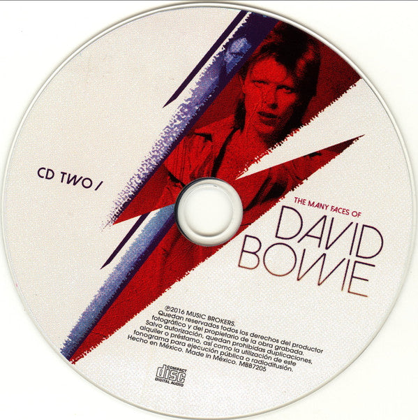 Various : The Many Faces Of David Bowie (A Journey Through The Inner World Of David Bowie) (3xCD, Comp)